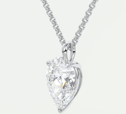 The OG | Pear - Prong Set Pendant Necklace